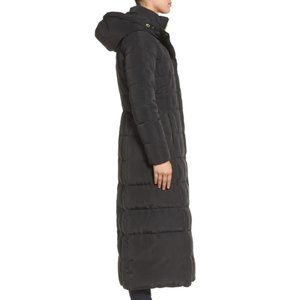 Cole Haan Quilted Coat with Inner Bib